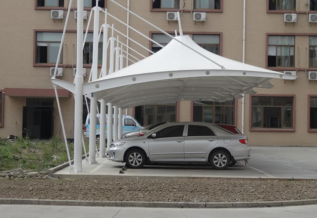 膜結(jié)構(gòu)車棚案例